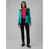 Moteriška softshell striukė 4F PRO su NeoDry membrana, juoda ir mėlyna