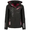 Moteriška softshell striukė Geographical Norway, juoda ir rožinė