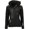 Moteriška sportinė softshell striukė Geographical Norway, juoda