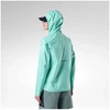 Moteriška striukė ROSSIGNOL W Rainproof 2.5L Shell, žalia