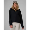 Moteriška vėjui atspari softshell striukė 4F, juoda