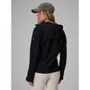 Moteriška vėjui atspari softshell striukė 4F, juoda