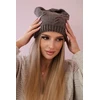 Moteriška žieminė kepurė Lorena, moka spalvos