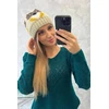 Moteriška žieminė kepurė Ofelia, smėlio spalvos
