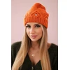 Moteriška žieminė kepurė Ramona, oranžinės spalvos