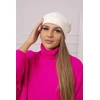 Moteriška žieminė kepurė Uliana, ekru spalvos