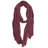 Moteriškas 100% lino šalikas „Klasikinis bordo“, bordo / slyvų