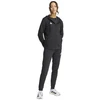 Moteriškas adidas Entrada 26 džemperis su pilnu užtrauktuku, juodas KF5939