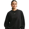 Moteriškas džemperis Nike Studio Fleece, juodas IM8082 001