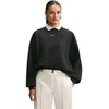 Moteriškas džemperis Nike Studio Fleece, juodas IM8082 001