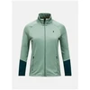 Moteriškas džemperis Peak Performance Rider Essentials Midlayer Zip Jacket, žalias