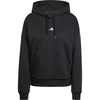Moteriškas džemperis su gobtuvu adidas Essentials Small Logo Feel Cozy, juodas
