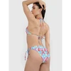 Moteriškas halter tipo bikini viršus 4F 4FWSS25UBKTF075-90A
