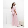 Moteriškas komplektas šviesiai rožinės spalvos