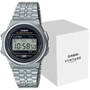Moteriškas laikrodis CASIO A171WE-1AEF + DĖŽUTĖ