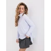 Moteriškas laisvo kirpimo golfas Italy Moda, žydras