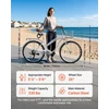 Moteriškas miesto dviratis VEVOR SCB2672-RQW, 66 cm ratai