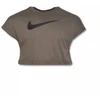 Moteriškas Nike Swoosh Sportinis Crop Top'as - AR3064-266