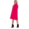 Moteriškas paltas MOE758 Fuchsia - Moe