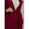 Moteriškas paltas - smėlio spalvos elegantiškas paltas