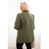 Moteriškas Plus Size chaki spalvos švarkas oversize