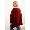 Moteriškas Plus Size megztinis, fuksijos spalvos