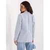 Moteriškas švarkas mėlynos spalvos XS–5XL
