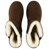 Moteriški auliniai batai Wrangler Elsa Buckle Mid, rudi