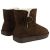 Moteriški auliniai batai Wrangler Elsa Buckle Mid, rudi