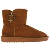 Moteriški auliniai batai Wrangler Elsa Buckle Mid, rudi