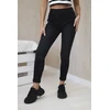 Moteriški juodi klasikiniai džinsai Classic jeans juodas