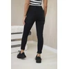 Moteriški juodi klasikiniai džinsai Classic jeans juodas