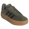Moteriški laisvalaikio bateliai Adidas VL Court Bold, alyvuogių spalvos, IH9138