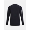 Moteriški marškinėliai ilgomis rankovėmis PEAK PERFORMANCE Trail Wool Blend LS, juodi