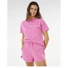 Moteriški medvilniniai šortai Rip Curl Surf Puff Short, rožiniai
