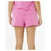 Moteriški medvilniniai šortai Rip Curl Surf Puff Short, rožiniai