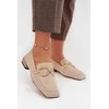 Moteriški mokasinai iš zomšos su 2,5 cm kulnu Step in style