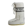 Moteriški Moon Boot MB Icon Nylon balti žiemos sniego batai - 80D1400440-A001