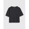 Moteriški paprasto kirpimo marškinėliai "waffle knit" 4F 4FRSS25TTSHF2651-20S