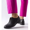 Moteriški perforuoti bateliai Kairaouani, juodi