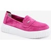 Moteriški platforminiai loaferiai iš zomšos Step in Style 227428
