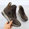Moteriški rudų leopardo rašto aulinukai Rieker 44565-25