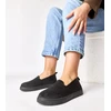Moteriški slip-on sportbačiai su akutėmis juodi Gabrielle