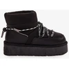 Moteriški sniego batai ant platformos D.Franklin, juodi