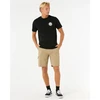 Moteriški šortai Rip Curl Boardwalk Global Entry, juodi