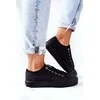 Moteriški sportbačiai Cross Jeans Juodi