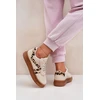 Moteriški sportbačiai su leopardo rašto detalėmis Step in style