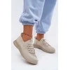 Moteriški sportiniai slip-on bateliai, smėlio ir alyvuogių spalvos