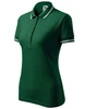 Moteriški urban polo marškiniai (tamsiai žali)