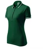 Moteriški urban polo marškiniai (tamsiai žali)